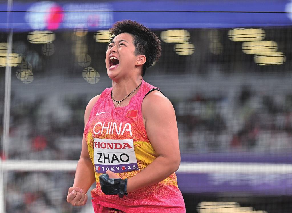 表中国队出, 破第一投的, 世锦赛晚间 表中国队出, 破第一投的, 世锦赛晚间